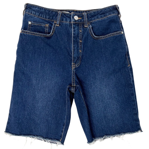 Anthropologie Pilcro Denim Bermuda Shorts Size 27 - Picture 4 of 10